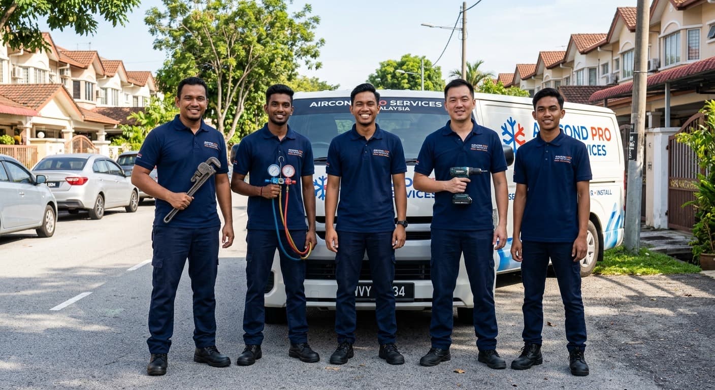 Pasukan juruteknik Samsung profesional sedia berkhidmat