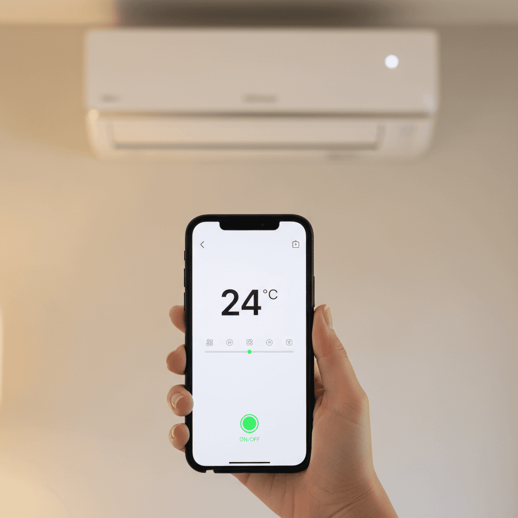 Kawal aircond Samsung dari telefon pintar anda