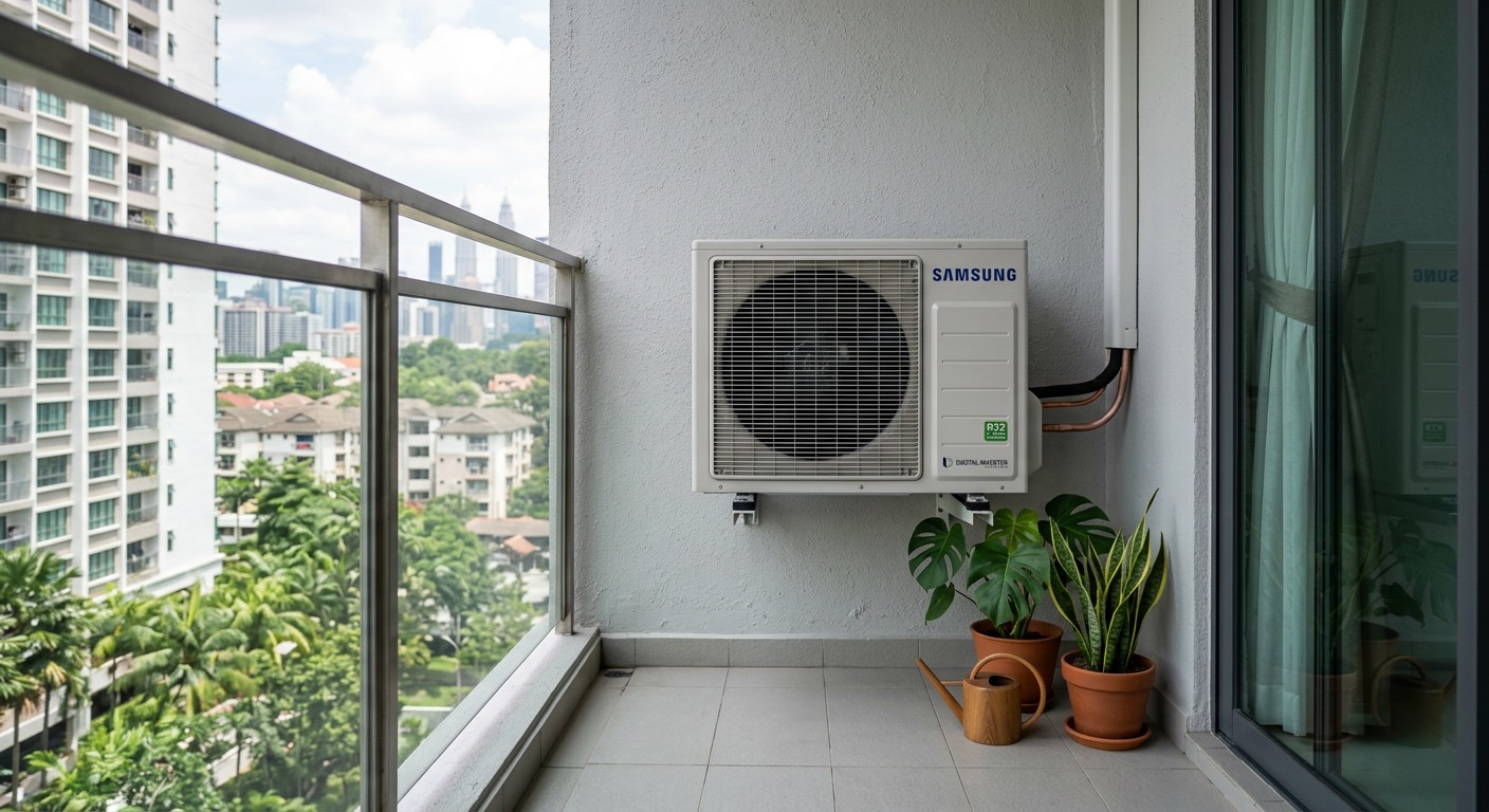 Digital Inverter Boost: Sejuk 43% Lebih Pantas — Samsung air conditioner